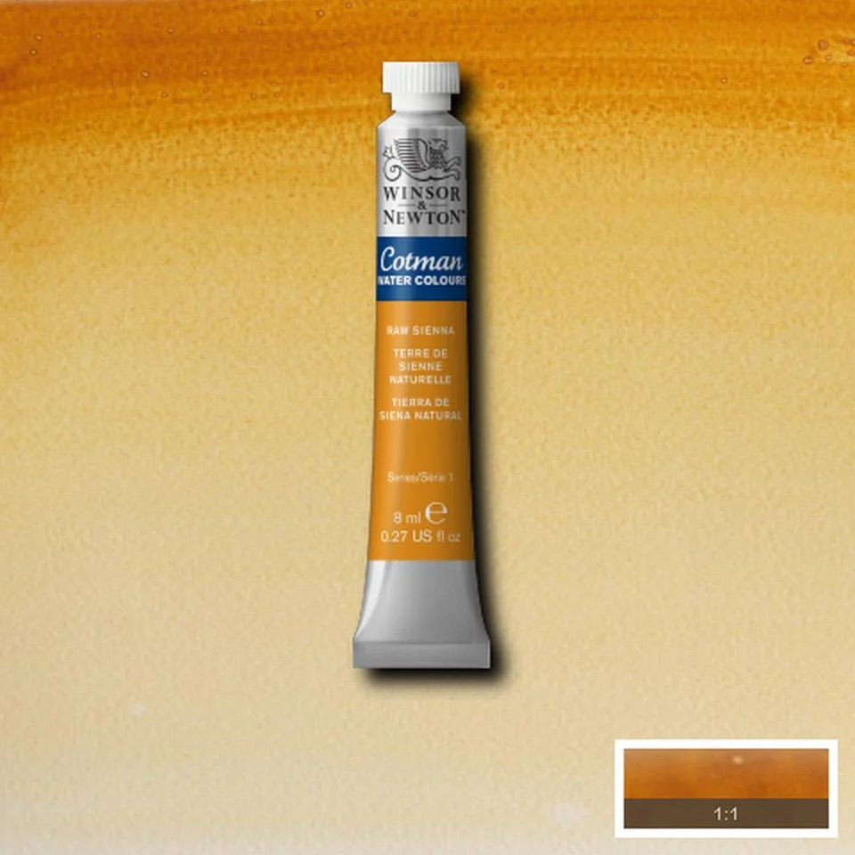 WINSOR&NEWTON Cotman aquarelle 8ml 074 terre de sienne brulée