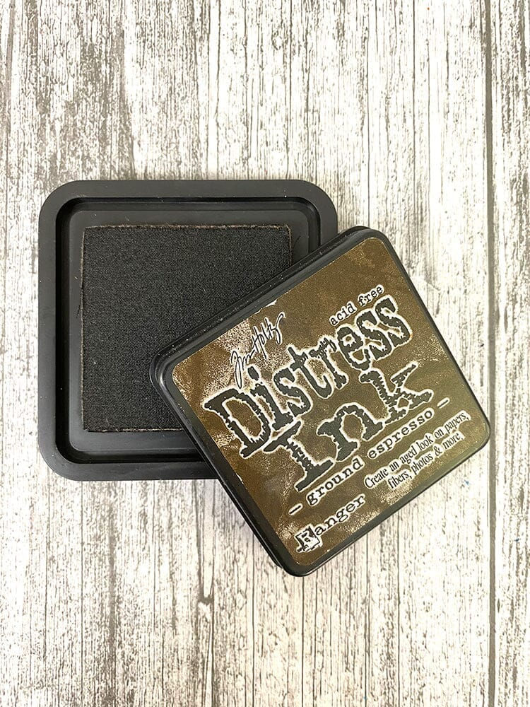 Miniature : RANGER Tampon encreur Tim Holtz Distress Ink Pad Ground Espresso