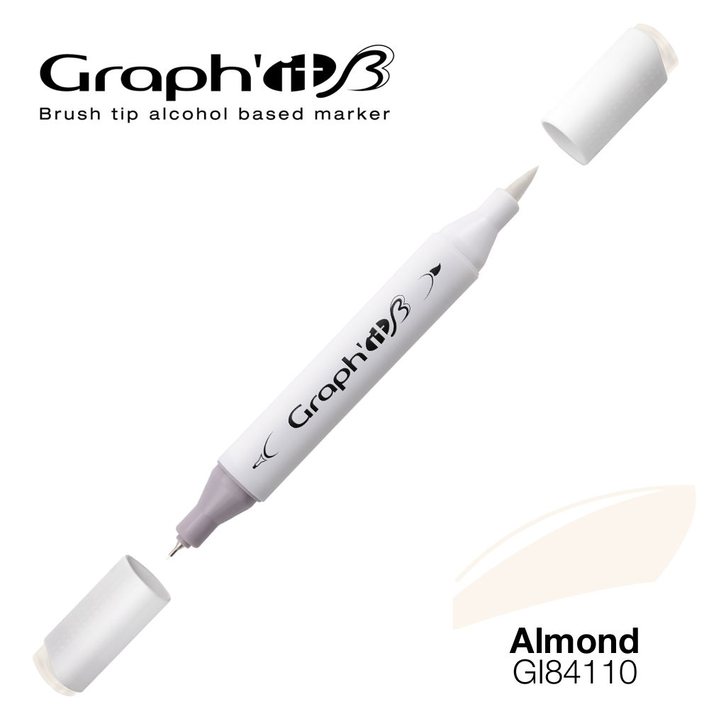 Graph'it Marqueur alcool brush 4110 - Almond