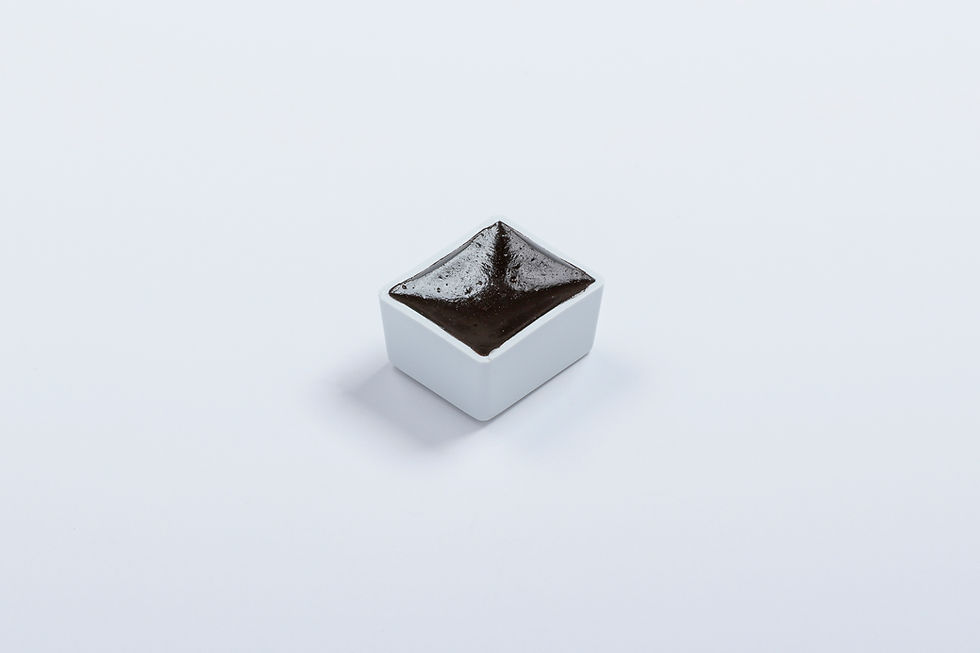 Miniature : BLOCKX Aquarelle extra-fine demi-godet - Brun de mars transparent