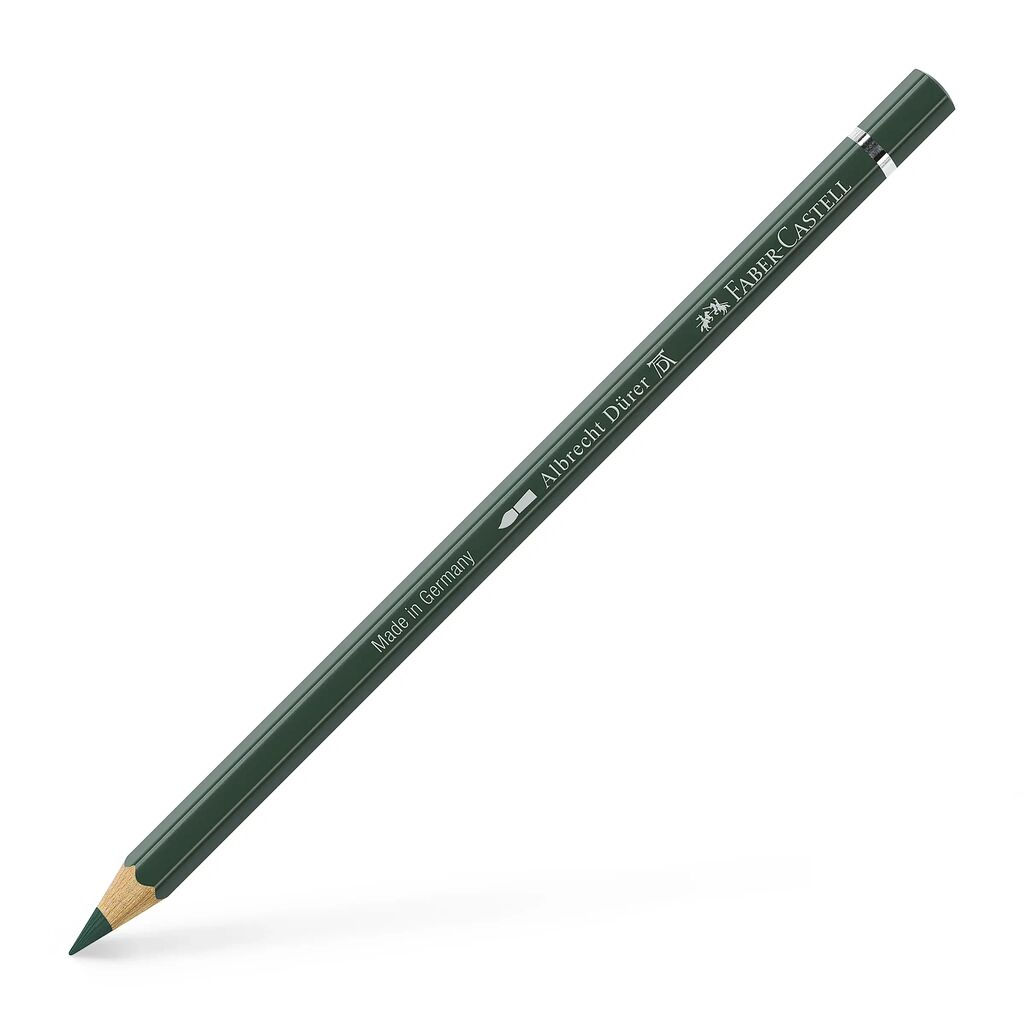 FABER CASTELL Crayon aquarellable Albrecht Dürer 278 Vert oxyde de chrome
