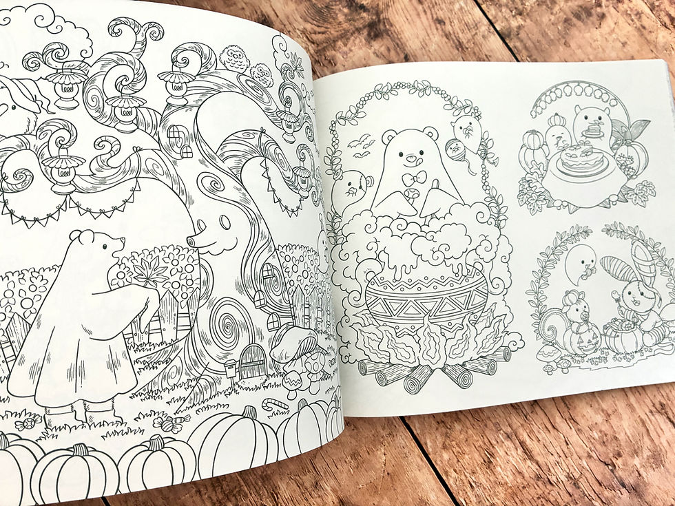 Miniature : Livre de coloriage "The Polar Bear's Adventure Cruise"