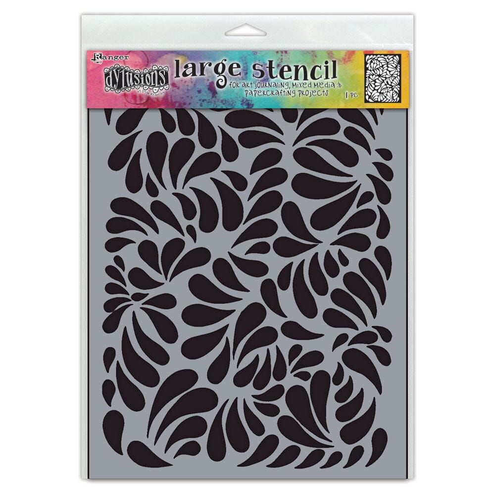 RANGER Pochoir Dylusions Brush Strokes, grande taille