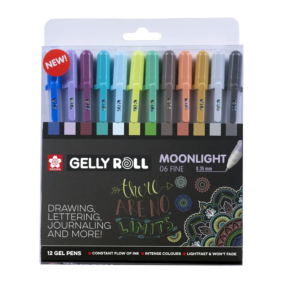 SAKURA Gelly Roll Moonlight 06 Cosmos - Set de 12