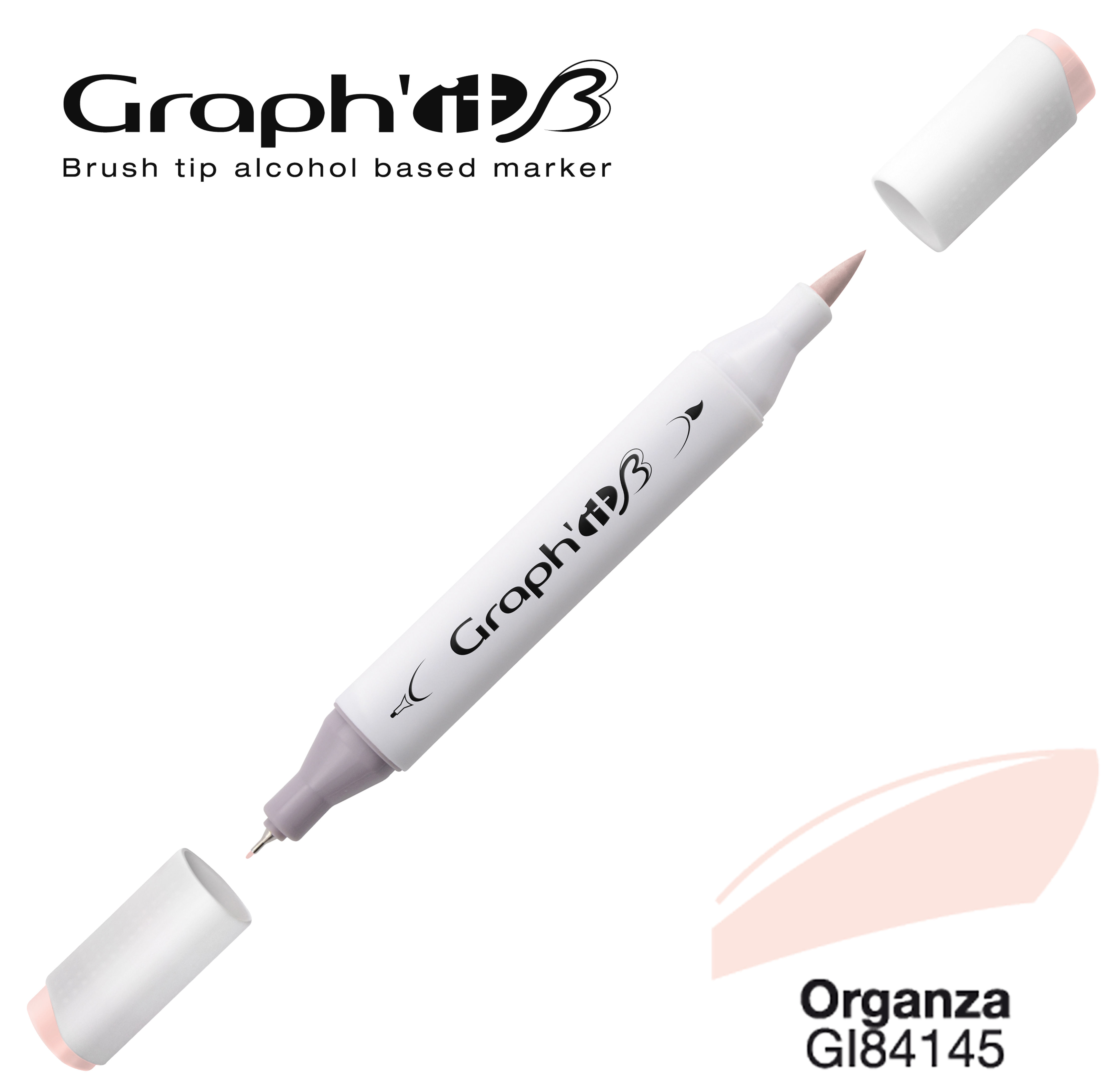 Graph'it Marqueur alcool brush 4145 - Organza