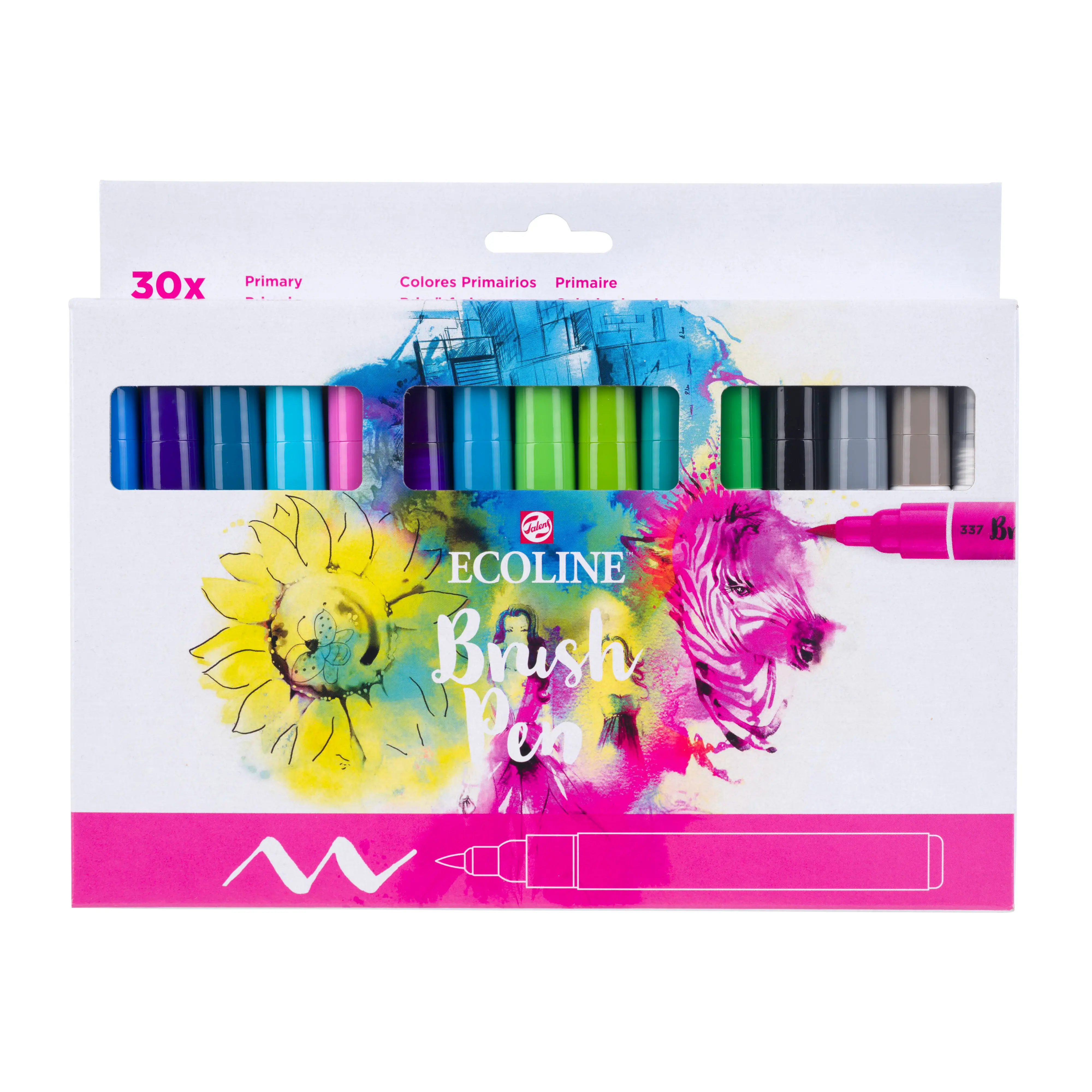 ECOLINE Brushpen boite de 30