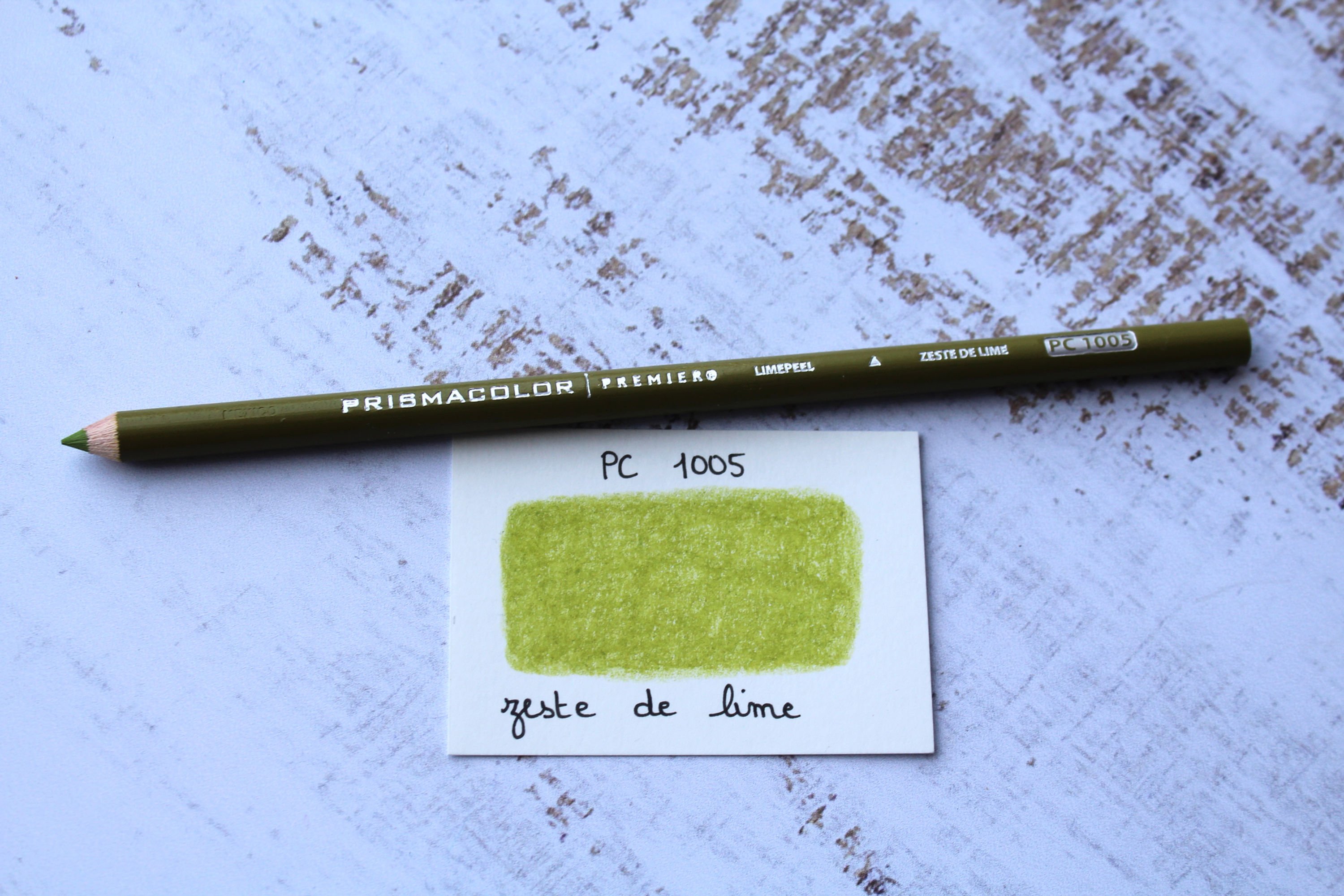 PRISMACOLOR PREMIER - Crayon de couleur PC 1005 Zeste de lime