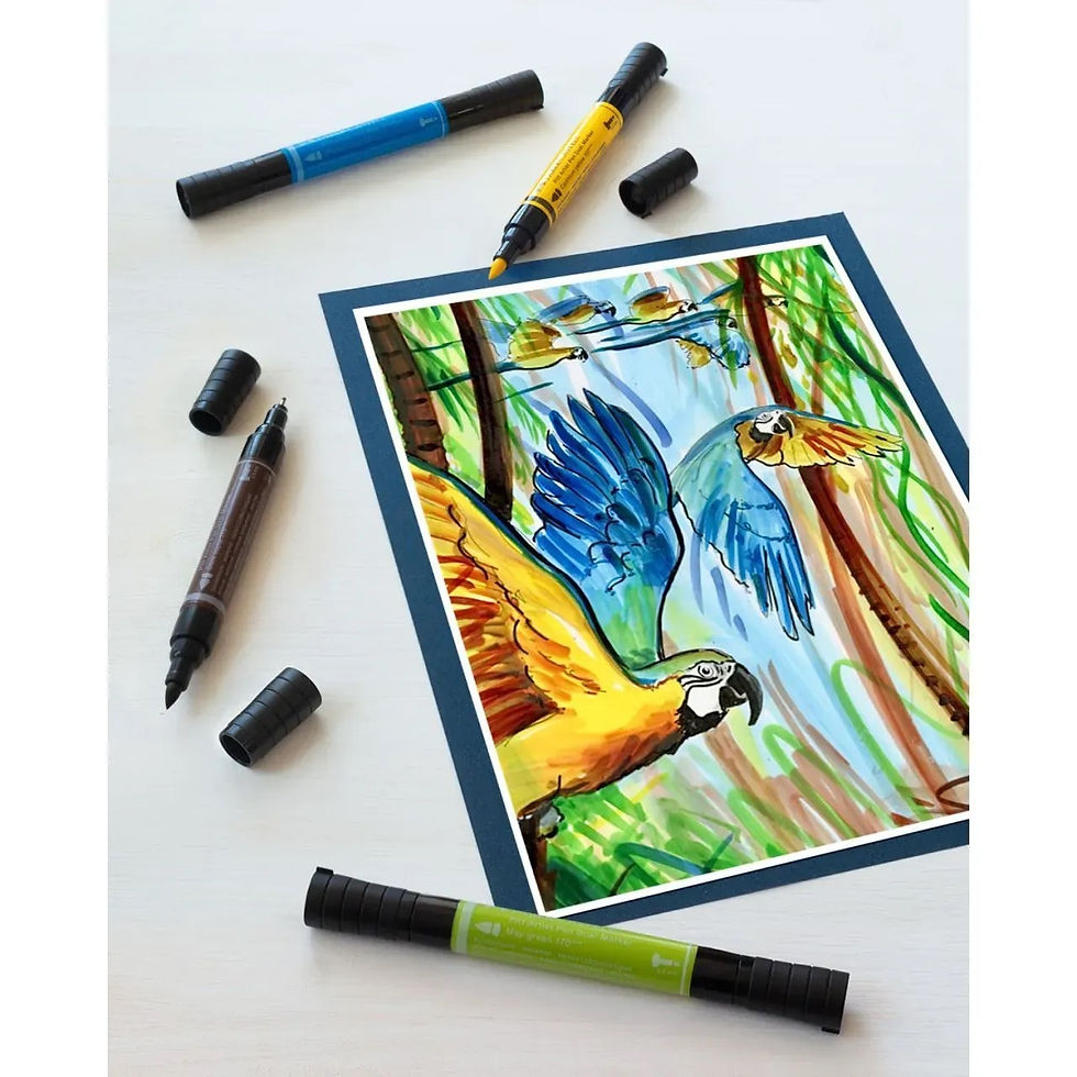 Miniature : FABER CASTELL Pitt Artist Pen double pointe x10