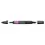 Miniature : WINSOR&NEWTON Promarker brush pourpre V546