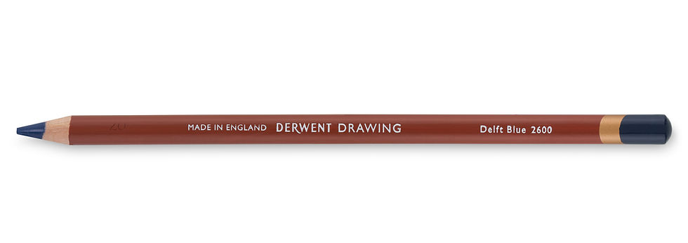 DERWENT - DRAWING - crayon de couleur Delft Blue