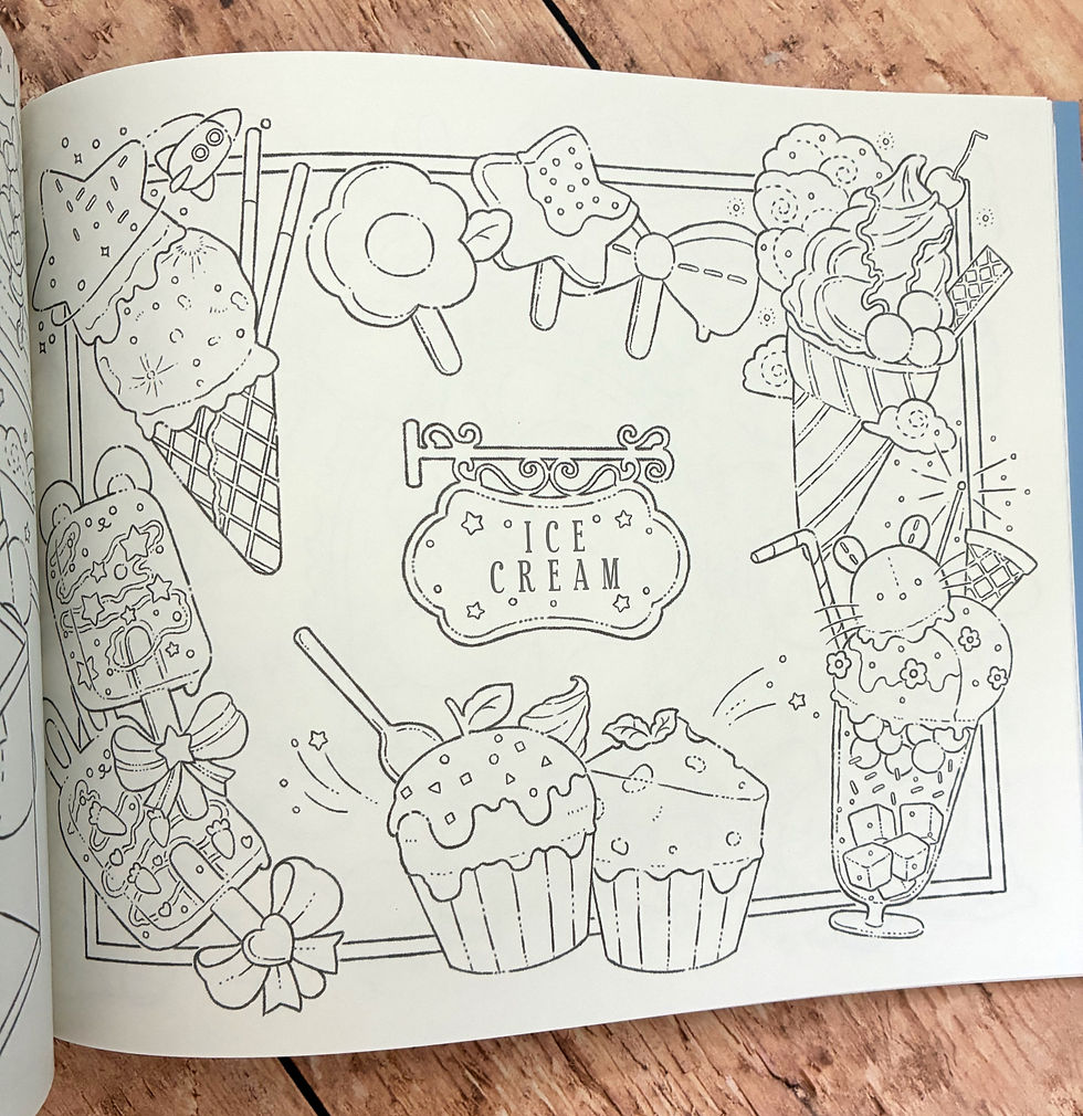 Miniature : Livre de coloriage "The Stuffed Animals' Midnight Tea Party"