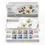 Miniature : WINSOR&NEWTON Aquarelle fine Cotman Set de poche 8 1/2 godets floral