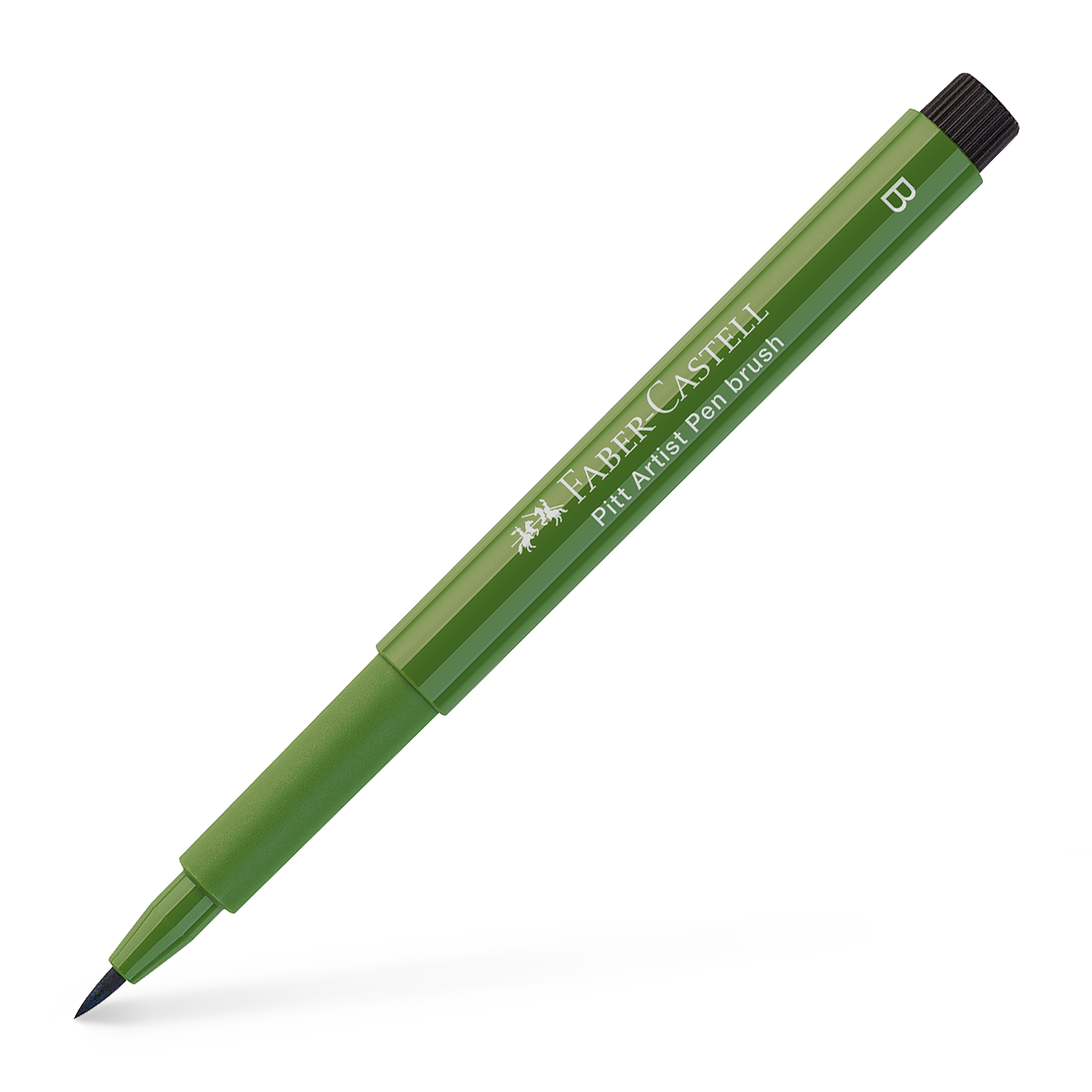 FABER CASTELL Feutre Pitt Artist Pen Brush 174 Vert oxyde de chrome opaque