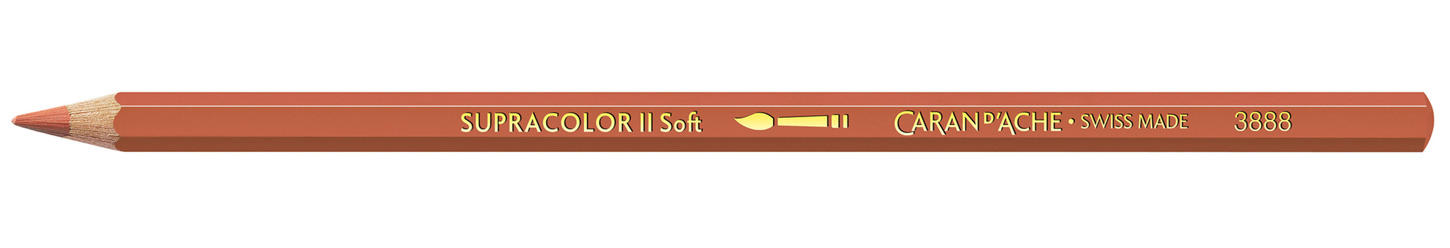 CARAN D'ACHE Crayons aquarellables Supracolor à l'unité 063 Rouge anglais