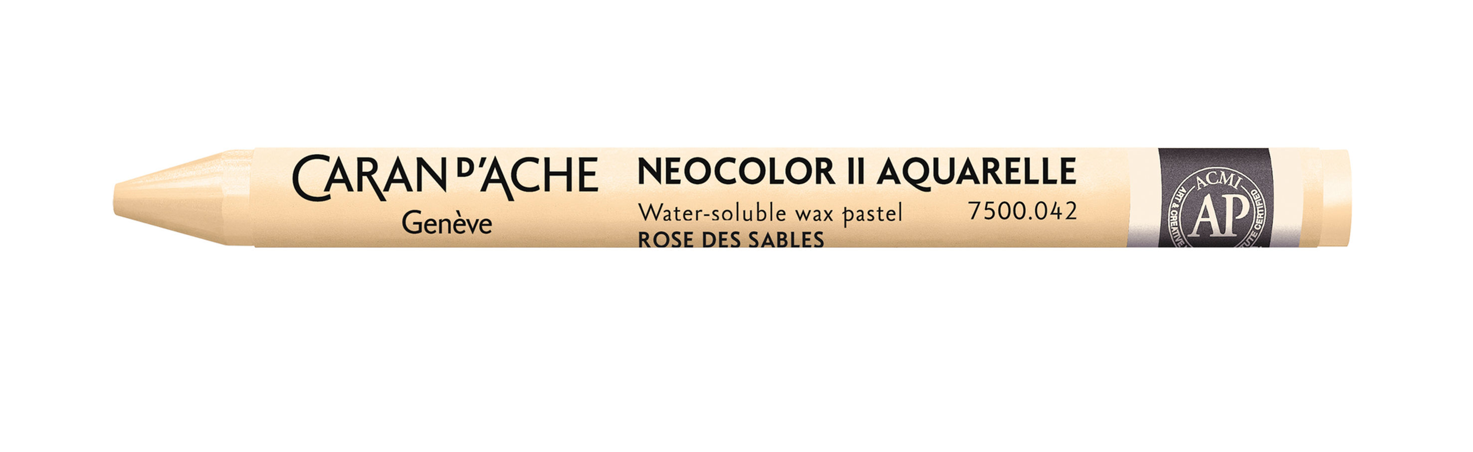 CARAN D'ACHE Pastels aquarellables NEOCOLOR II - 042 Rose des sables