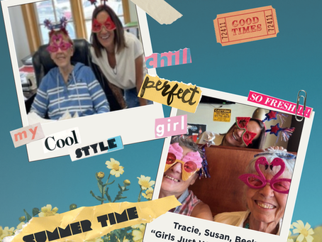 Teller Senior Coalition staff and seniors having fun together while celebrating summer and building meaningful community connections in Teller County.