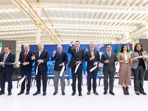 Inaugura Mauricio Kuri tercera planta de la empresa EuroTranciatura en Querétaro