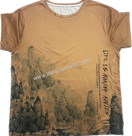 T shirt taking in side seam alterations