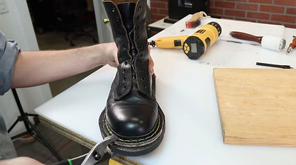Italiano Made Men's Boot Restoration