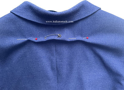  Jacket Square Back Neck Take in Alterations