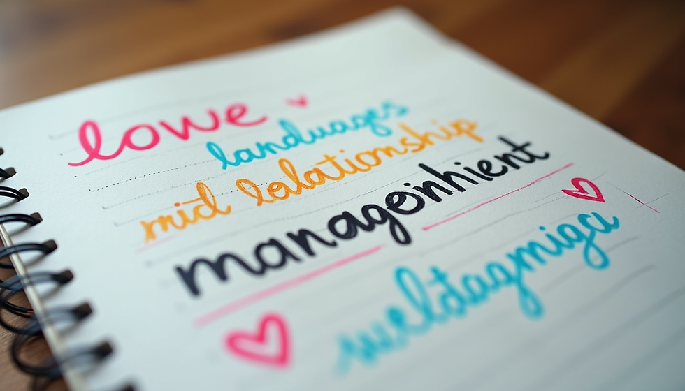 Enhancing People Skills with Love Languages for Better Relationship Management