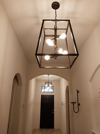 lennar homes light fixture replacement forney