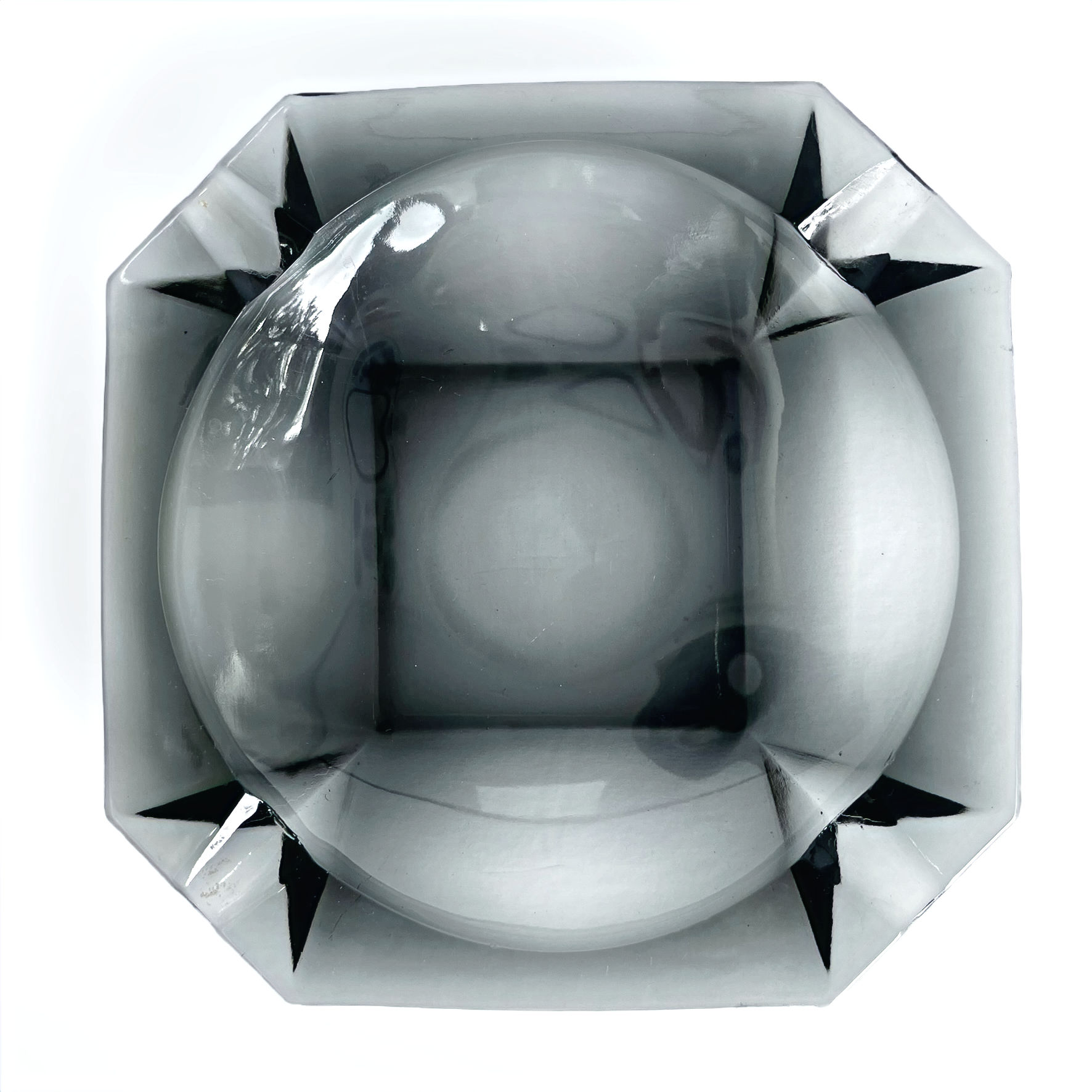 Mid-Century Vintage, Beveled Octagonal, ashtray