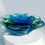 Thumbnail: 1960s Murano Art Glass Dish with Uranium & Bullicante Detail