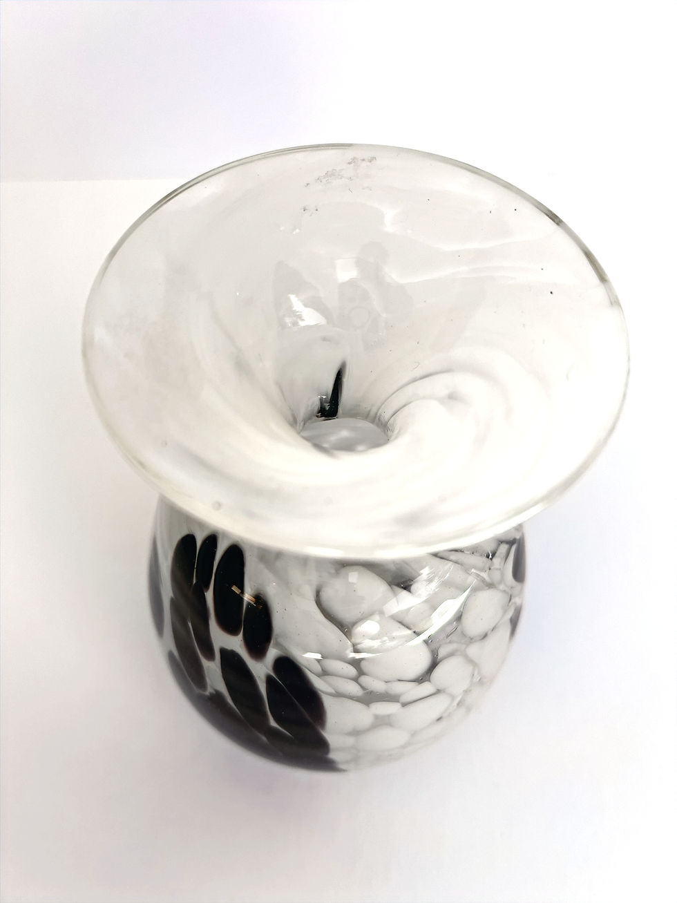 Thumbnail: Murano Mid Century Bubble Glass Vase