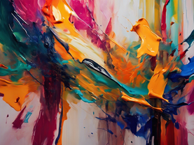 Colorful Reflections: Artistic Journey of Empowered By The Dream