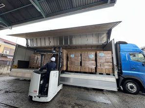 新規業務の商品の入庫が始まりました!!