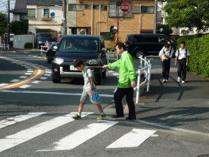 秋の全国交通安全運動実施中