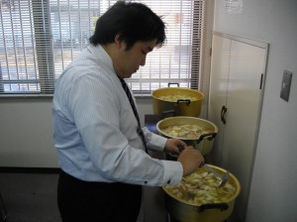 年末恒例の炊き出し