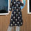 Thumbnail: Beautiful Floral Printed and Sequins Worked Kurti Paired with Printed Pant