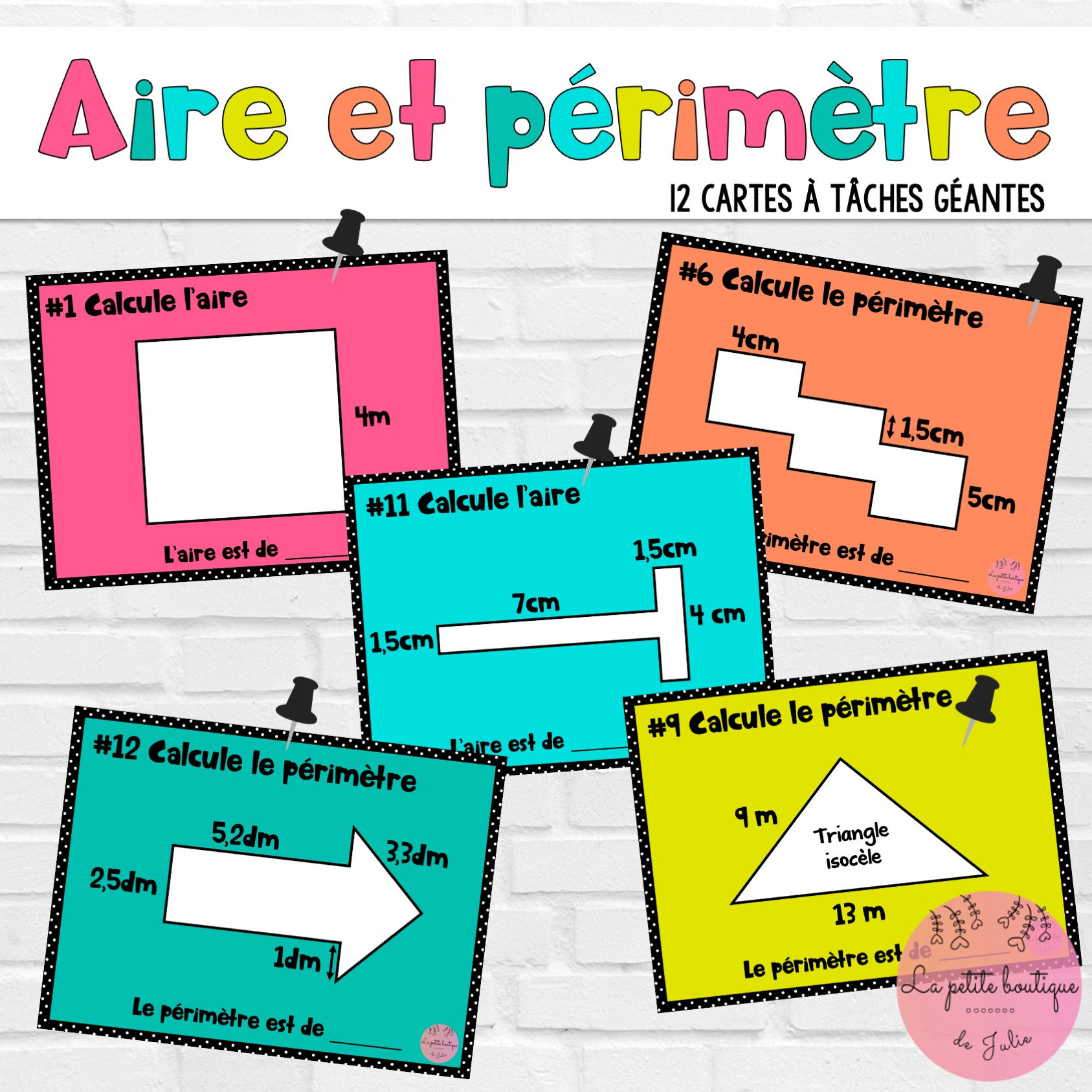 CAT géante aire et périmètre