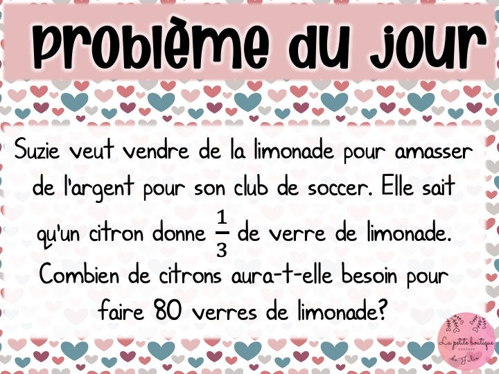 Miniature : Routine du matin - Février 3e cycle