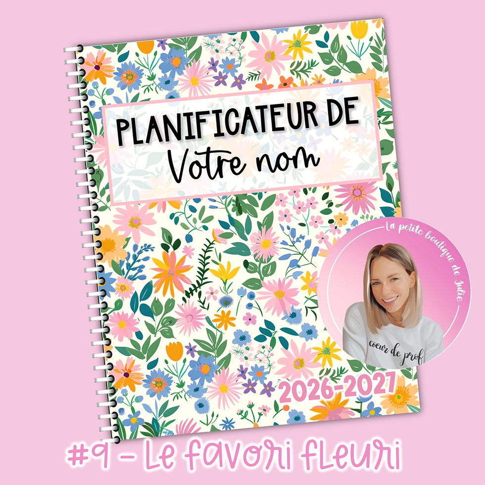 Miniature : Planificateur 26-27 Version imprimée - Sans autocollant