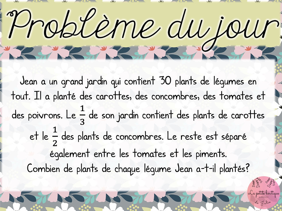 Miniature : Routine du matin - Mai 3e année