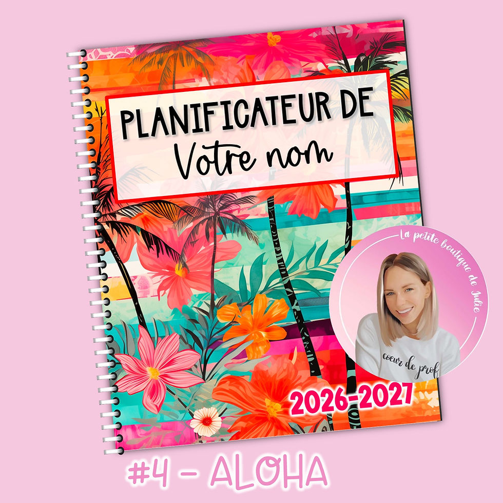 Miniature : Planificateur 26-27 Version imprimée - Sans autocollant