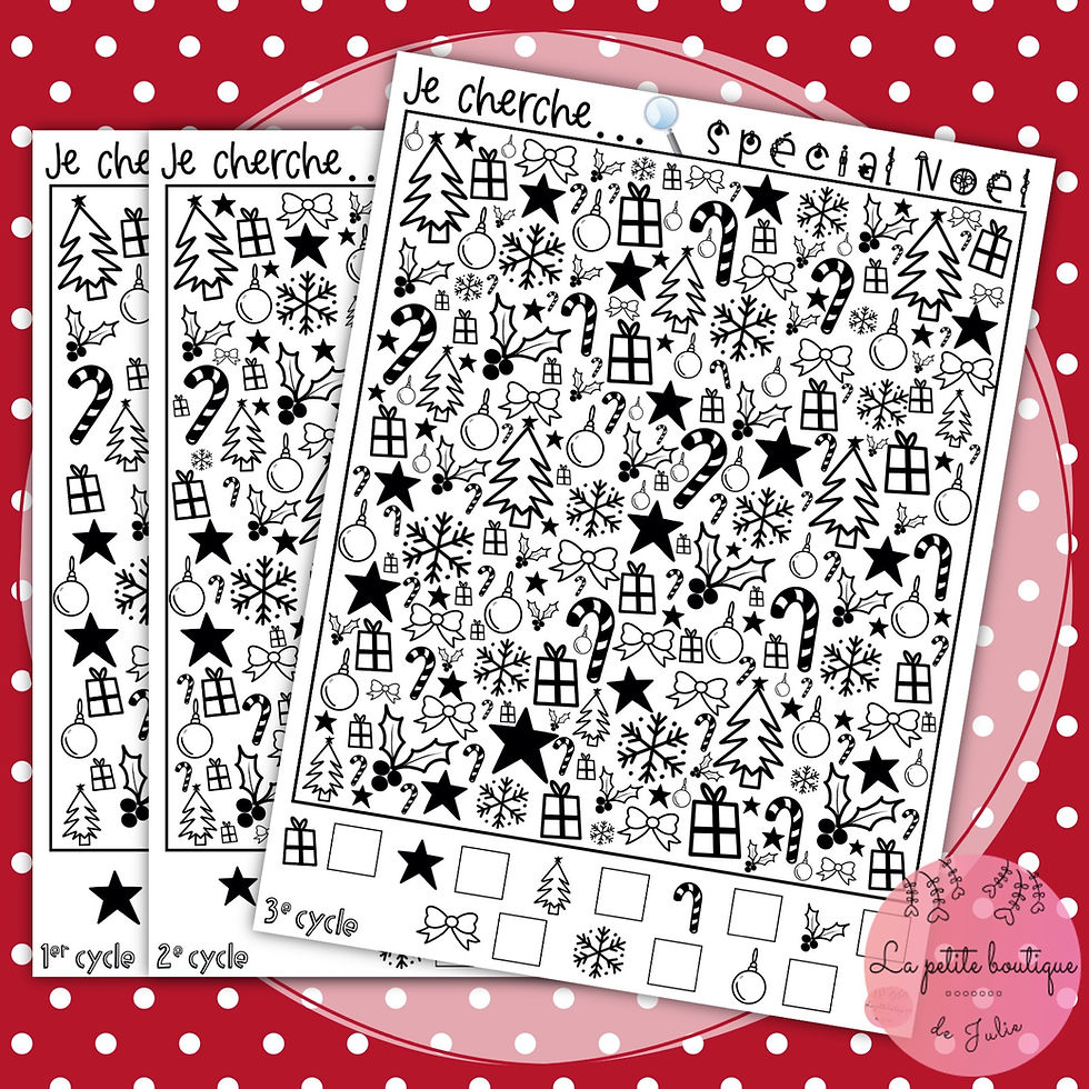 Je cherche... spécial Noël