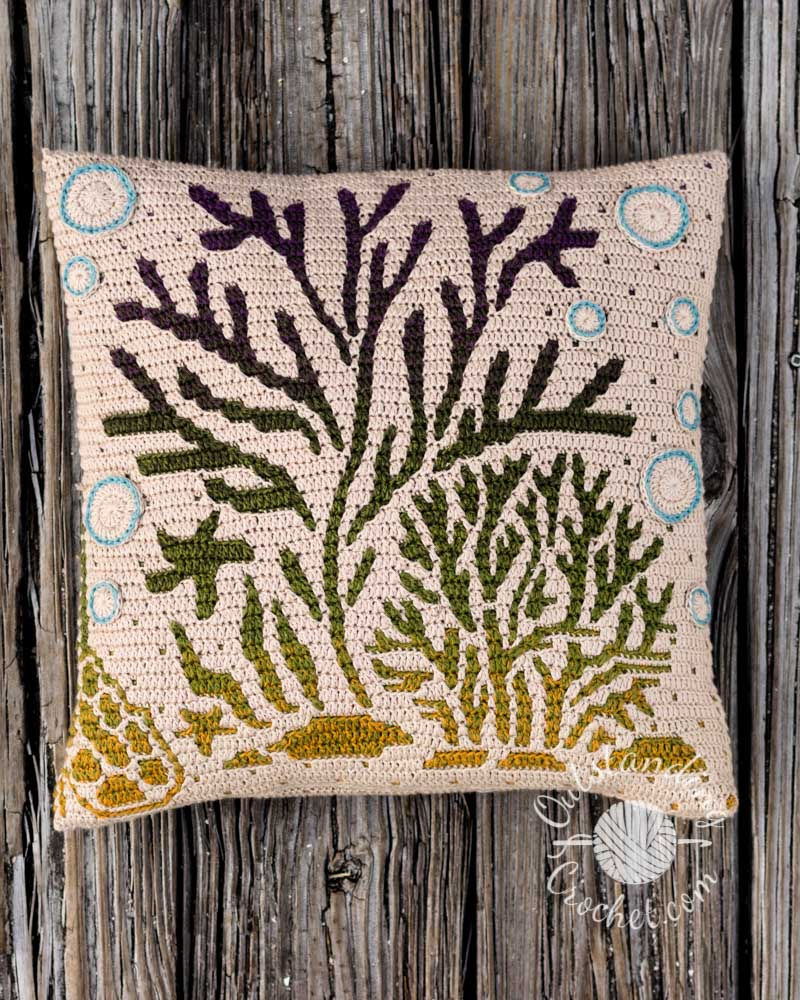 Sea Turtle Bag/ Backpack/ Pillow Crochet Pattern