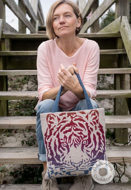 Tiger Bag crochet pattern