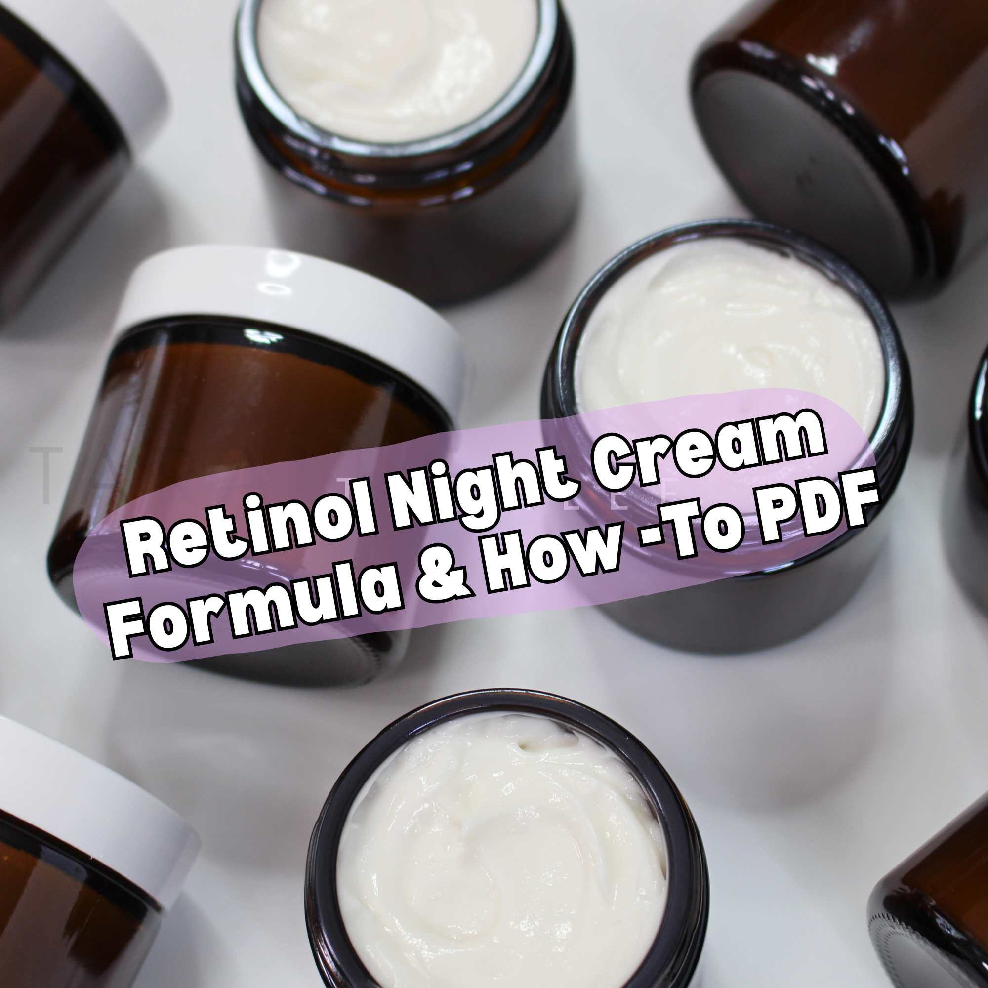 Retinol Night Cream Formula