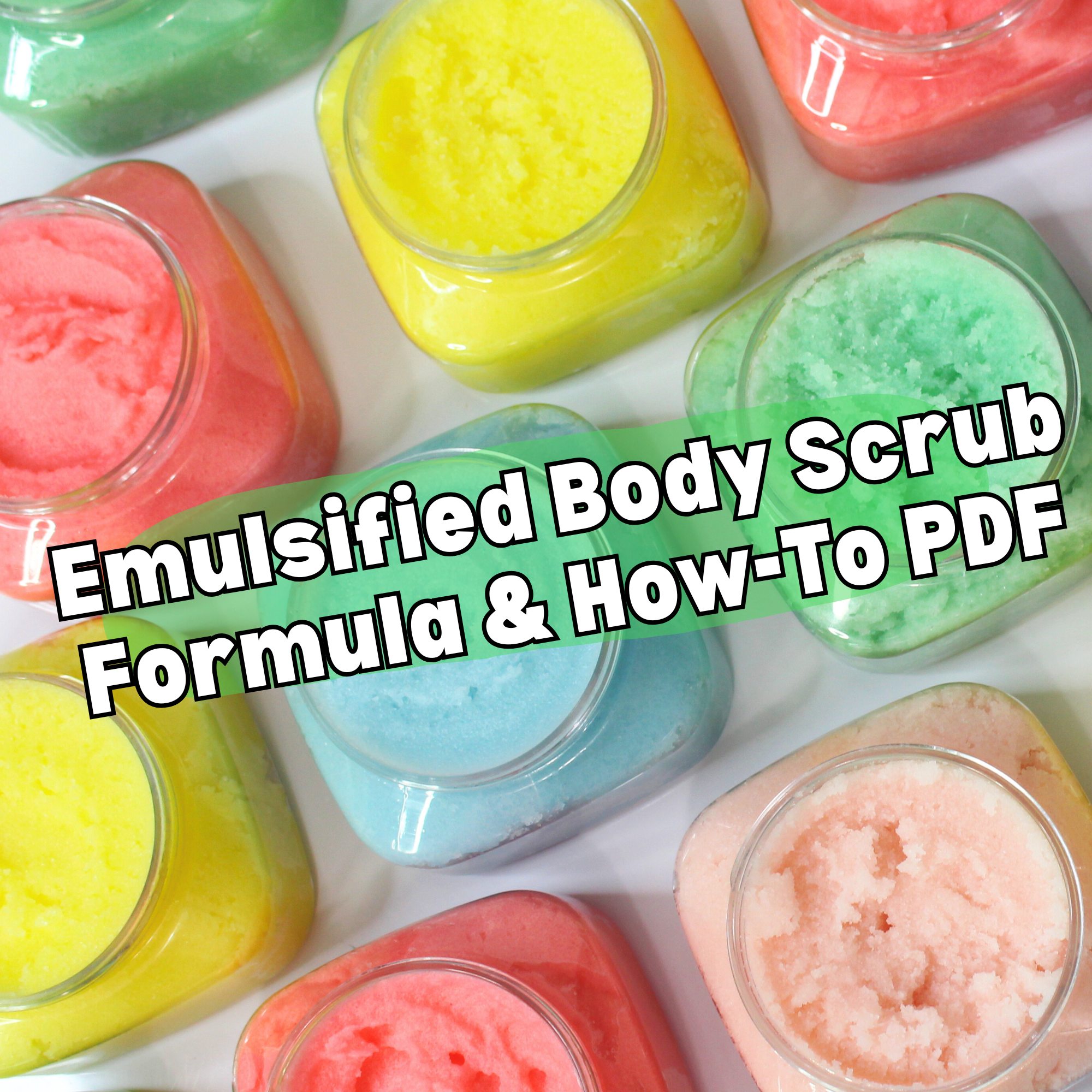Emulsified Body Scrub Formula