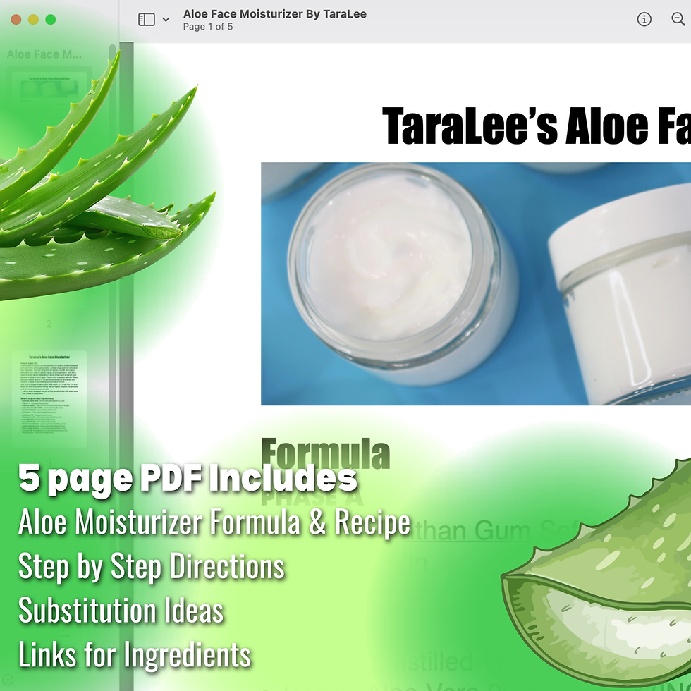 Thumbnail: Aloe Moisturizer Formula for oily acne prone skin types