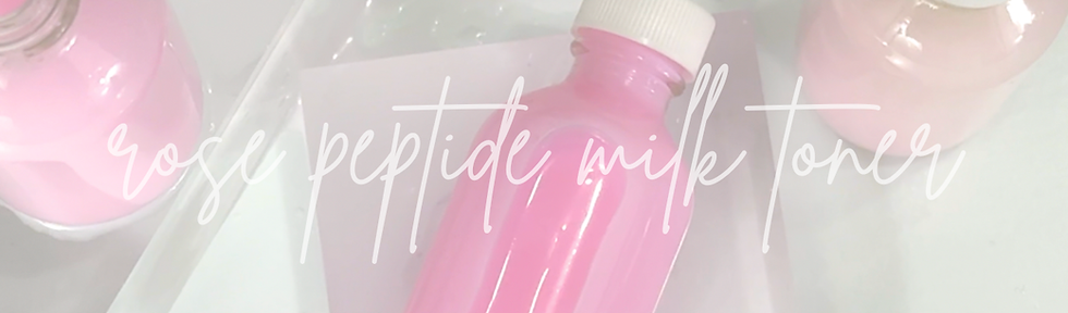 Rose Peptide Milk Toner - Exclusive May 2026