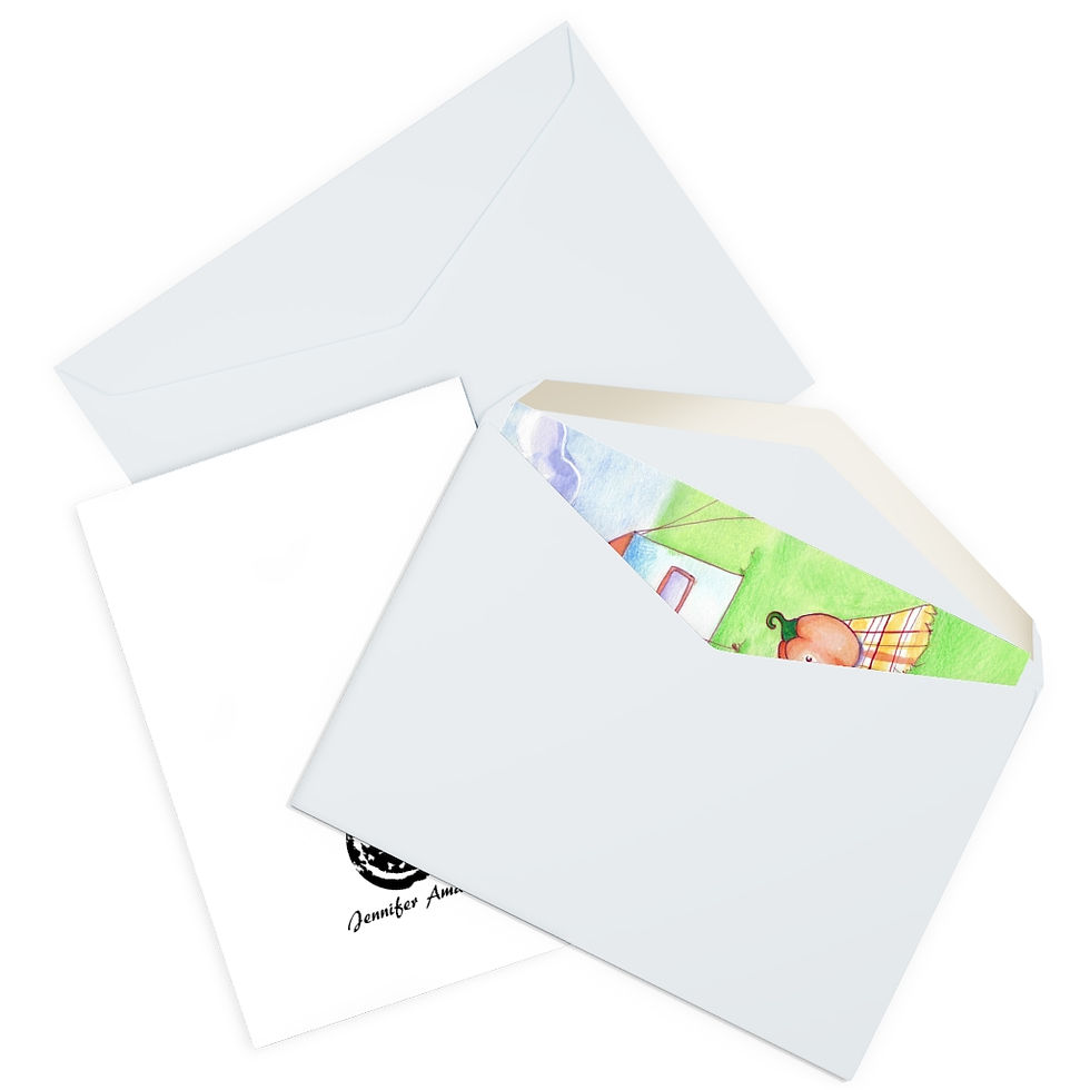 Thumbnail: Spookie Boopies, Camping, Greeting Cards (5 Pack)