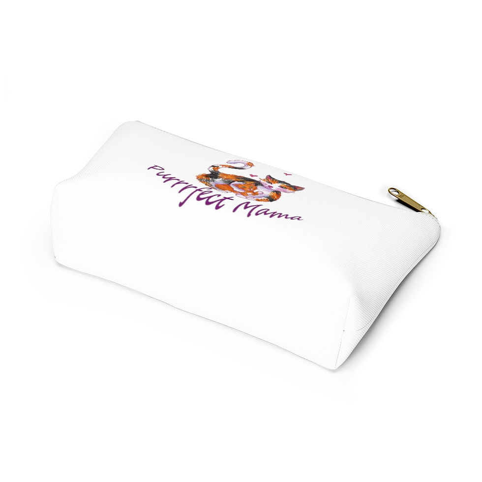 Thumbnail: Cat Mama, Accessory Pouch w T-bottom