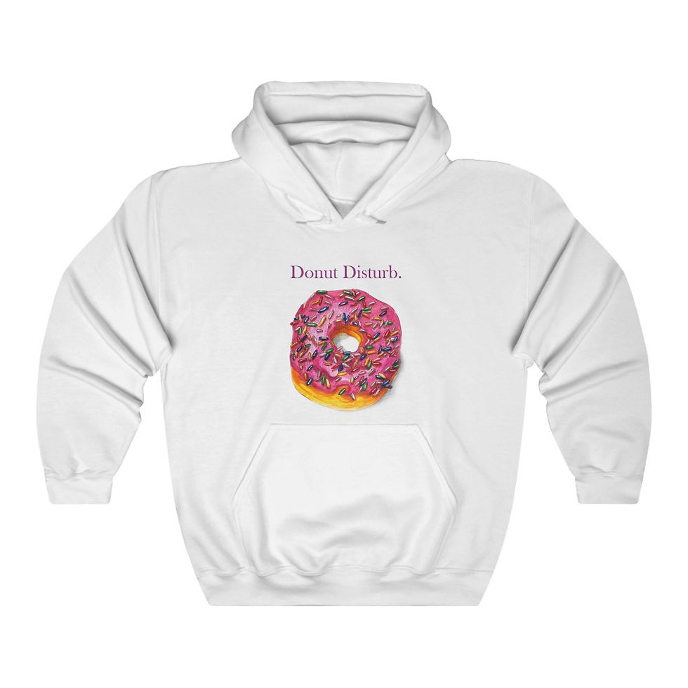 Donut Disturb, Unisex Heavy Blend™ Hooded Sweatshirt