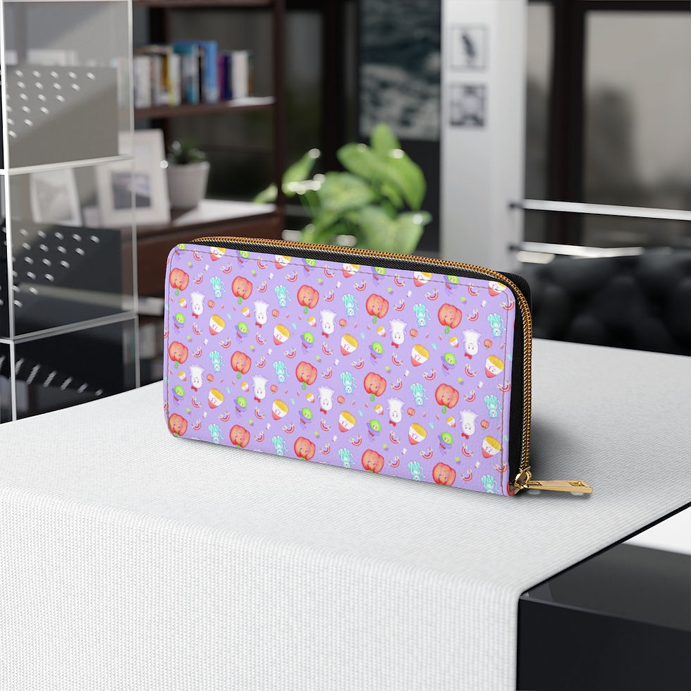 Thumbnail: Spookie Boopie, Zipper Wallet